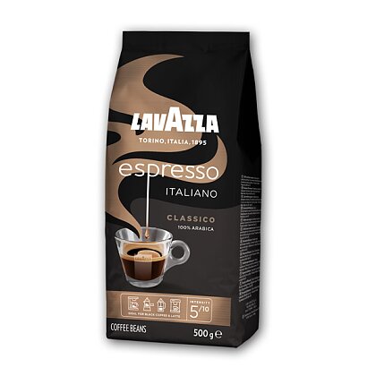 Obrázek produktu Lavazza Caffé Espresso - zrnková káva - Espresso, 500g