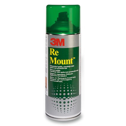 Obrázek produktu 3M Re-Mount - lepidlo ve spreji - snímatelné, 400 ml