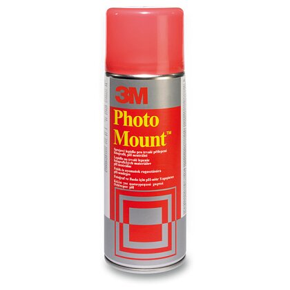 Obrázek produktu 3M Photo Mount - lepidlo ve spreji - pro grafické práce, 200 ml
