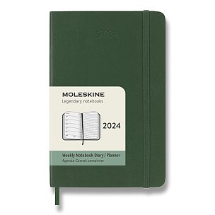 Diář Moleskine 2024 - měkké desky