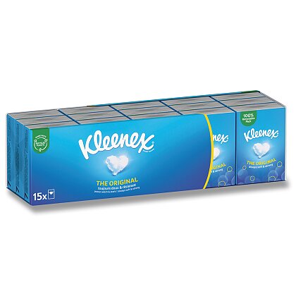 Product image Kleenex Original Mini - paper tissues - 3 layers, 15 x 7 pcs
