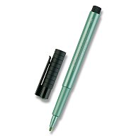 Faber-Castell Pitt Artist Pen Metallic - popisovač - zelený