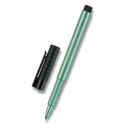 Product image Faber-Castell Pitt Artist Pen Metallic - popisovač - zelený