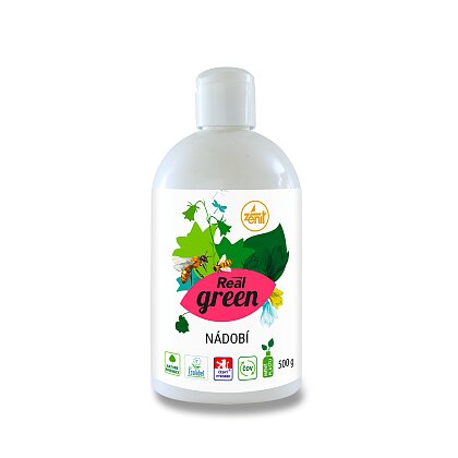 Obrázok produktu Real green clean - čistiaci prostriedok - na riad, 500 g
