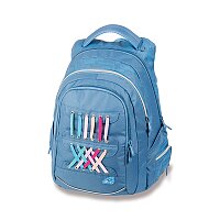 Školní batoh Walker Fame Laces Blue