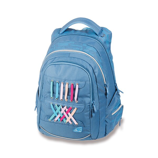 Školní batoh Walker Fame Laces Blue