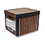 Náhledový obrázek produktu Fellowes Bankers Box Woodgrain - lepenková krabice - hnědá