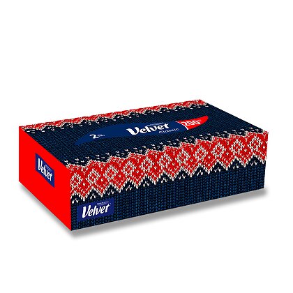 Obrázek produktu Velvet Zimní edice - papírové kapesníčky - 2vrstvé, 200 ks