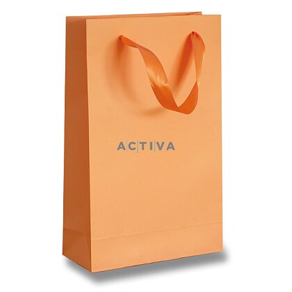 Obrázok produktu Hart - papierová taška - 230 x 90 x 355 mm, oranžová