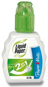 Obrázek produktu Opravný lak PaperMate Liquid Paper 2in1 - 22 ml