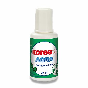 Obrázek produktu Opravný lak Kores Aqua - štěteček, 20 ml