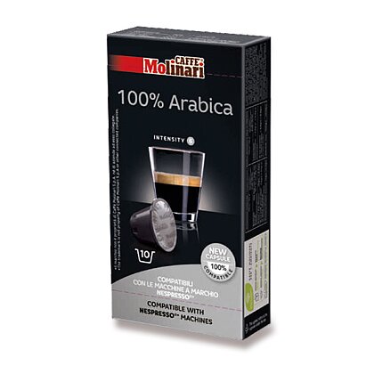 Obrázek produktu Caffe Molinari - kávové kapsle - 100% Arabica, 10 ks