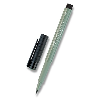 Obrázek produktu Faber-Castell Pitt Artist Pen Brush - popisovač - 172, earth green