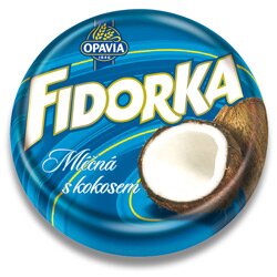 Levně Opavia Fidorka - mléčná s kokosem, 30 g