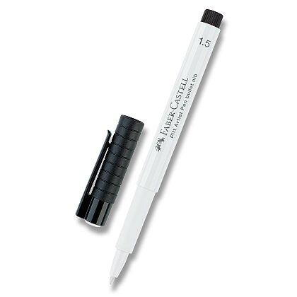 Product image Faber-Castell Pitt Artist Pen - popisovač - 1,5 mm, bílý