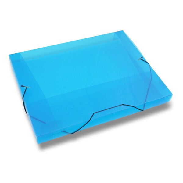 Box na dokumenty Transparent modré