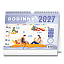 Náhľadový obrázok produktu Rodinný plánovací 2027 - stolový kalendár