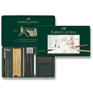 Grafitové tužky Faber-Castell Pitt Monochrome