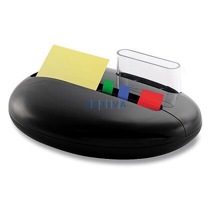 Obrázok produktu 3M Post-it Combi - zásobník na Z-bločky, vrátane 1 ks Z-bločku, 3 ks záložiek