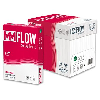 Obrázek produktu Kancelářský papír MM Flow Excellent - A4, 80 g, 5 x 500 listů