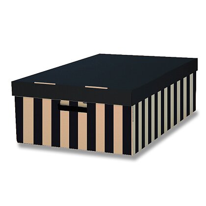 Obrázok produktu HIT - archivačná krabica z vlnitej lepenky - 370 x 180 x 560 mm, 10 kg