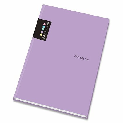 Obrázok produktu PP Pastelini - záznamová kniha - A4, 96 listov, fialová