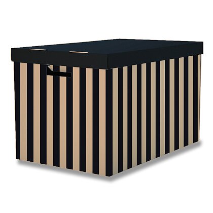 Obrázok produktu HIT - archivačná krabica z vlnitej lepenky - 370 x 360 x 560 mm, 15 kg