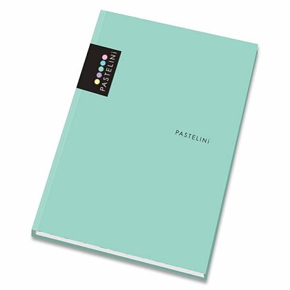 Obrázok produktu PP Pastelini - záznamová kniha - A4, 96 listov, zelená