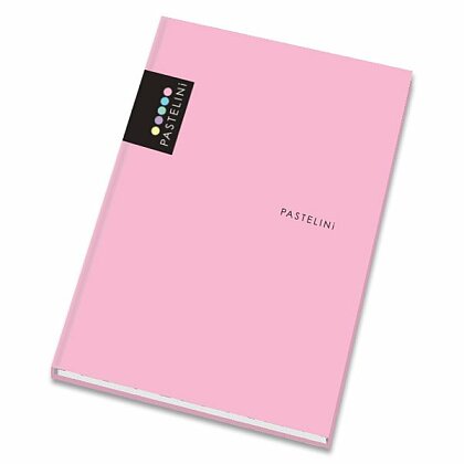 Obrázok produktu PP Pastelini - záznamová kniha - A4, 96 listov, ružová