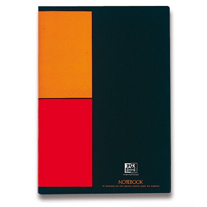 Obrázek produktu Oxford Notebook - šitá záznamní kniha - A4, 80 l., čtverečkovaná