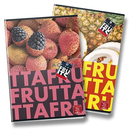 Obrázek produktu Pigna Fruits - školní sešit - A4, 40 l., linkovaný
