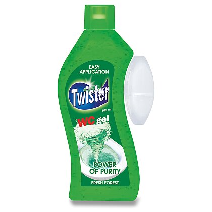 Obrázok produktu Twister WC Gel - prostriedok na toalety - Fresh Forest, 500 ml