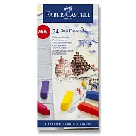Faber-Castell Mini - pastelové křídy - 24 barev