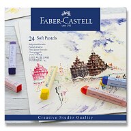 Faber-Castell - pastelové kriedy - 24 farieb