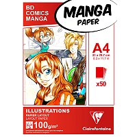 Blok Clairefontaine Manga Illustrations