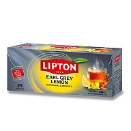 Lipton - čierny čaj - Earl Grey Lemon