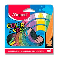 Maped - kriedy na chodník - 6 farby