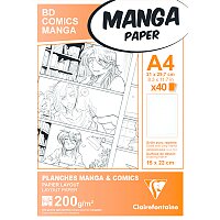 Blok Clairefontaine Manga BD Comic squares