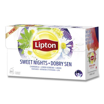 Obrázek produktu Lipton - porcovaný čaj - Sweet Nights, 20 × 1,5 g