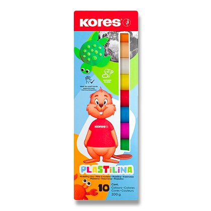 Product image Kores - modeling clay - 10 colors