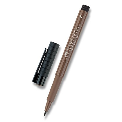 Obrázok produktu Faber-Castell Pitt Artist Pen Brush - popisovač - 177, walnut brown