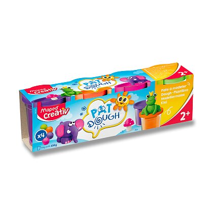 Obrázek produktu Maped Creativ - modelovací hmota - 4 x 114 g, doplňkové barvy