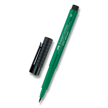 Obrázek produktu Faber-Castell Pitt Artist Pen Brush - popisovač - 264, dark phthalo green