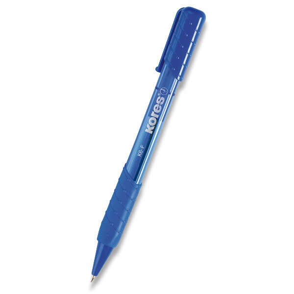 Kuličková tužka Kores K6 386 modrá