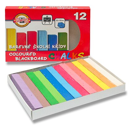 Obrázok produktu Koh-i-noor 112506 - kriedy školské - 12 farieb