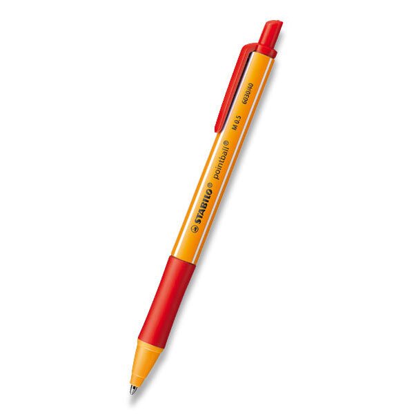 Kuličková tužka Stabilo Pointball 6030 červená
