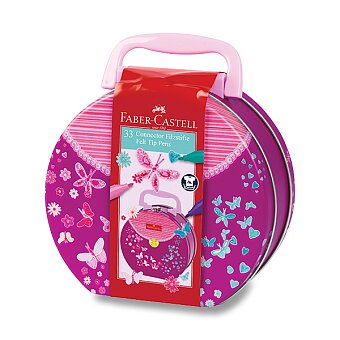 Obrázek produktu Dětské fixy Faber-Castell Connector - kabelka, 33 barev