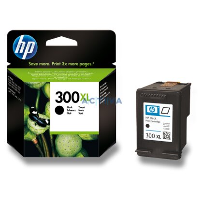 Obrázek produktu HP - cartridge CC641EE, black č. 300 XL (černá) pro inkoustové tiskárny