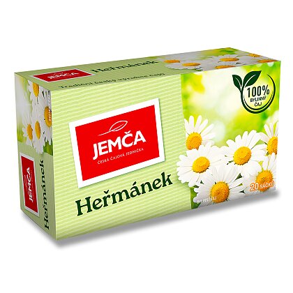 Obrázok produktu Jemča - bylinný čaj - Harmanček, 20 x 1,2 g