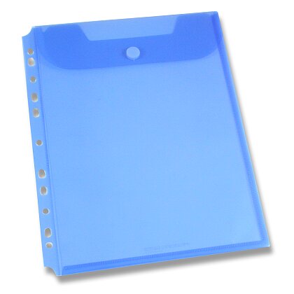 Obrázok produktu Foldermate Clear Binder Carry File - zakladací obal - A4, modrý